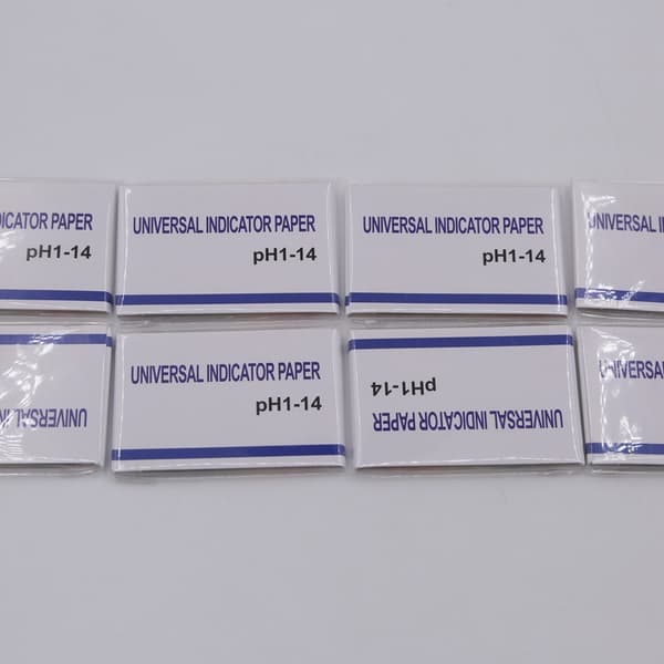 Lakmuspapir til pH-test (1-14) 80 teststrimler MultiColor 1-pak