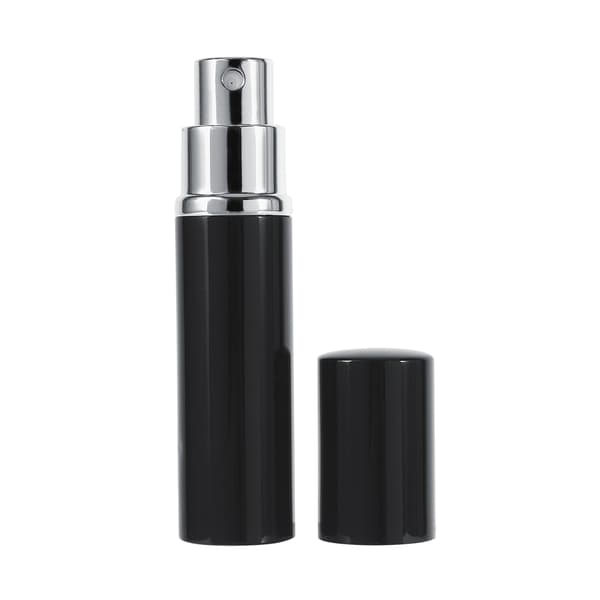 Genopfyldelig sprayflaske til parfume 2-pak sort 5 ml