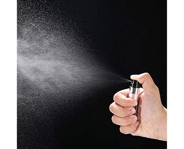 Mini Portable Refillable Empty Perfume Atomizer with Bottom Pump for Travel and Outings, 3-Piece Set
