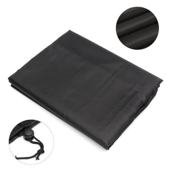 Round Fire Pit Cover with Drawstring, 86*36 cm / 33.86''x14.17'' (approx.)