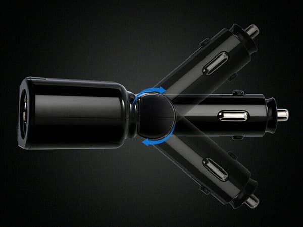 Biladapter / USB-adapter til bilen - 12-24V