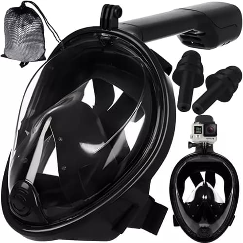 Full Face Snorkelmaske - Snorkling - S/M