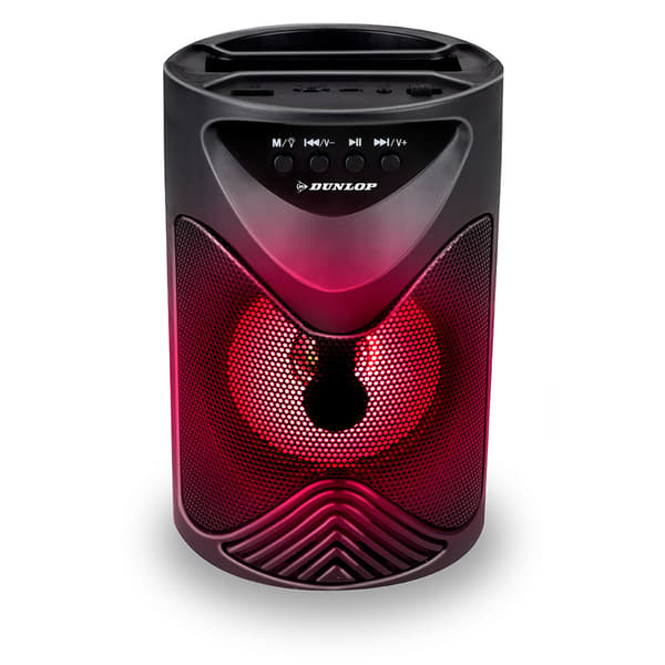 Dunlop Bluetooth-kaiutin FM-radiolla ja puhelintelineellä