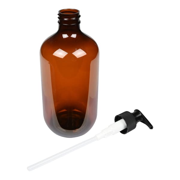Sæbedispenser brun