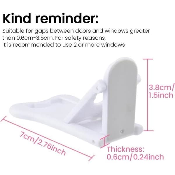 Sliding Door Lock, Window Lock without Drilling, Security Lock for Door Window Wardrobe