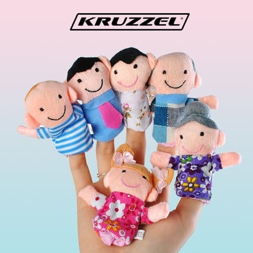 6-Pack Finger Puppet / Puppet - Various Figures