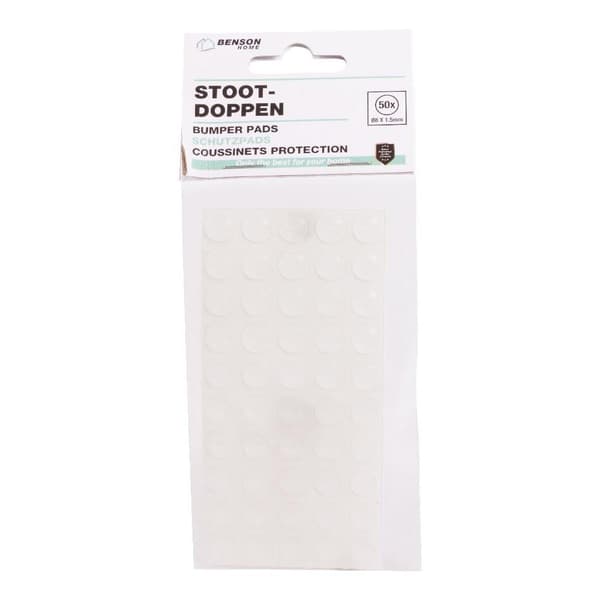 Gummipropper / Lågedæmpere (8 mm x 50 stk) - Dæmp lyd