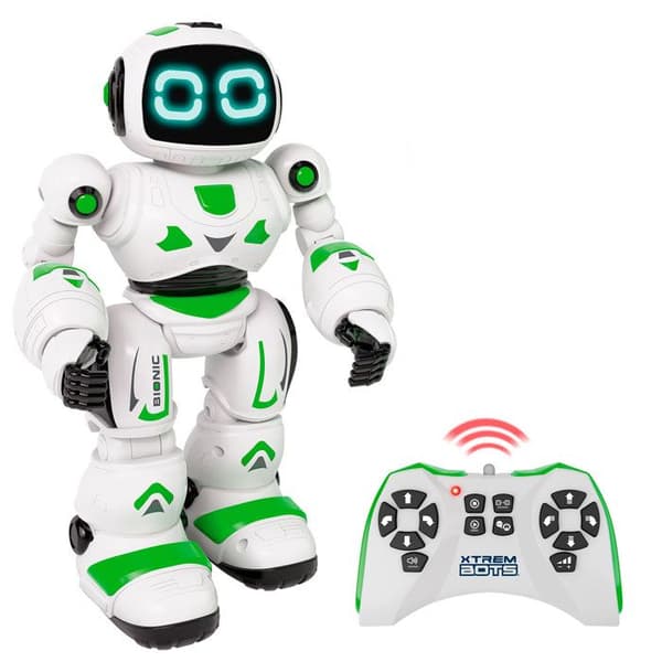 Robot Legetøj - Xtrem Bots - Bionic - Programmerbar - 2 Bevægelsestilstande - Lyd og Lys
