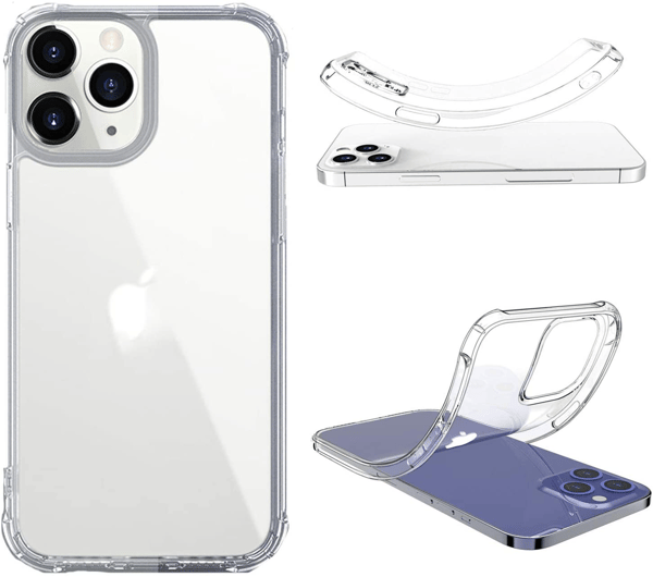 iPhone 12 Mini -kuori, TPU, läpinäkyvä