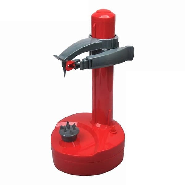 110V Electric Potato Peeler with 3 Blades Automatic Peeling Machine Kitchen Tool Cutter Slicer for Vegetables US Plug