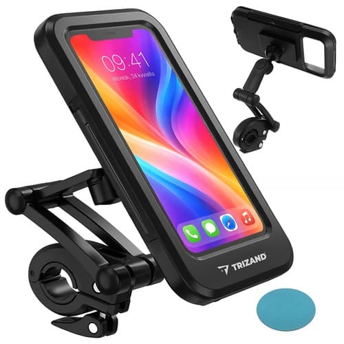 Mobile Phone Holder for Bicycle - Mounts on Handlebars