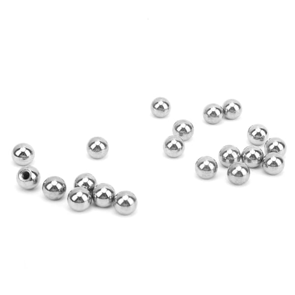 20 stk M4 Gjengede Kuler Rustfritt Stål Boring Trimming Perle for 3D-skriver Magnetiske Ledd
