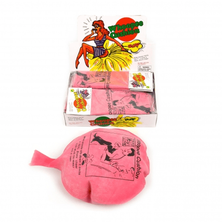 Leker Brakare Whoopee Cushion 21 cm rosa