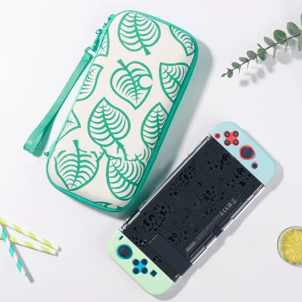 Oppbevaringsveske for Nintendo Switch Lite - For Nintend Switch NS Cons Green