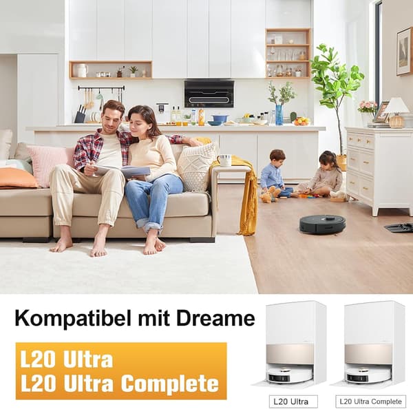 Replacement Kit for Dreame L20 Ultra Robot Vacuum Cleaner
