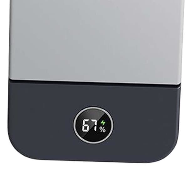Mini hængende halsventilator - Kraftfuld og støjsvag - 3 hastigheder, genopladelig - Sort