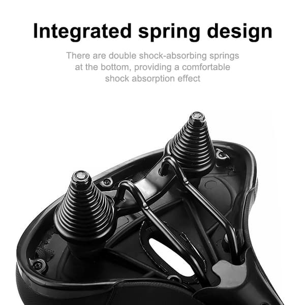 Extra Large and Soft Bicycle Saddle