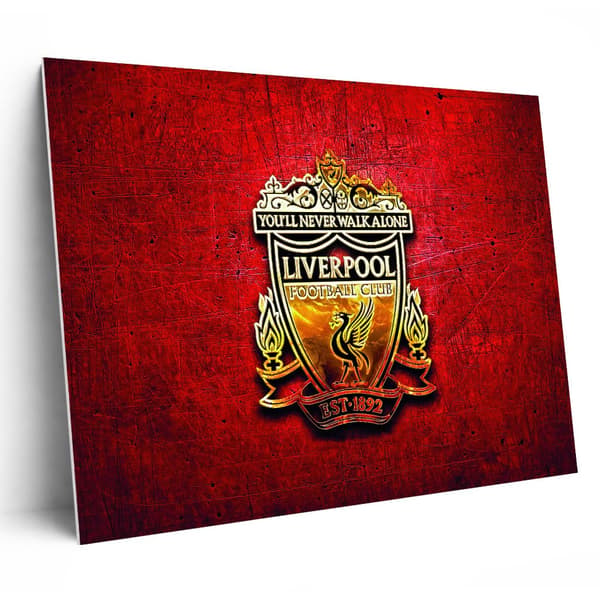 Kyltti / Taulu - Liverpool - 59x42 cm - A2 - Seinäkoriste