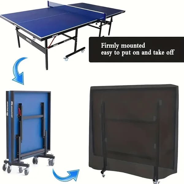 Vattentätt Överdrag för Pingisbord - 65x27,5x72,8 Tum