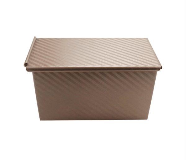 Pullman brødform med låg til bølget brød med låg (21,5 x 12 x 11 cm)