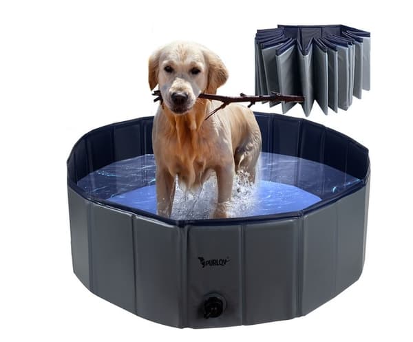 Hundebasseng Sammenleggbart - 100x30cm