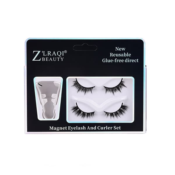 Magnetic Reusable Eyelashes with Applicator, 2 Pairs Model 3
