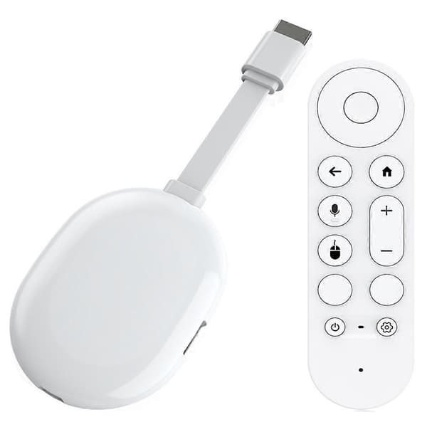 Android TV Stick 4K hjemmebiograf, quad-core processor, 2 GB RAM, 8 GB eMMC, stemmestyring, WiFi6 Bluetooth, skærmcasting til streaming
