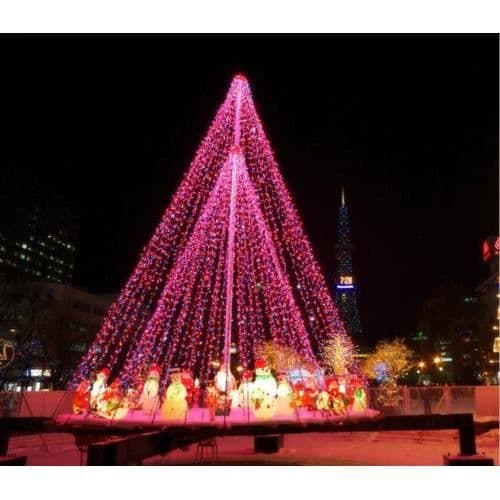 (Rosa) LED-lyslenke 10M 100 LED-pærer - Rosa