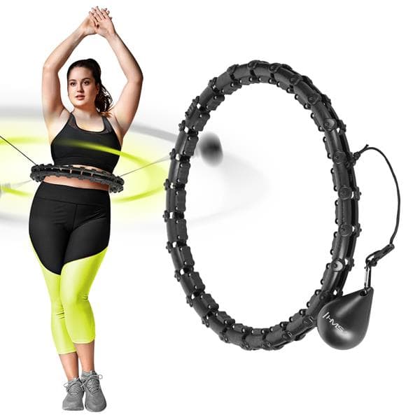 HHW11 PLUS SIZE HULA HOOP SORT MED FREMspring OG HMS-VÆGT