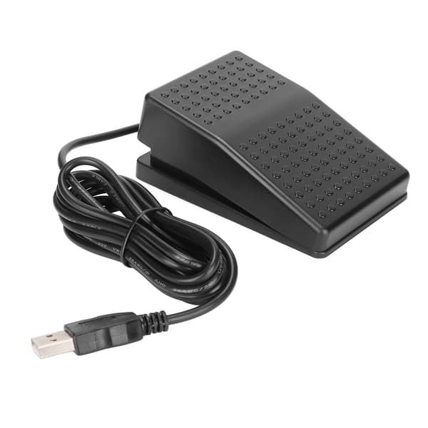 USB Foot Pedal Customized Programmable Keyboard Mouse Gaming Action Single Foot Pedal with USB A Interface