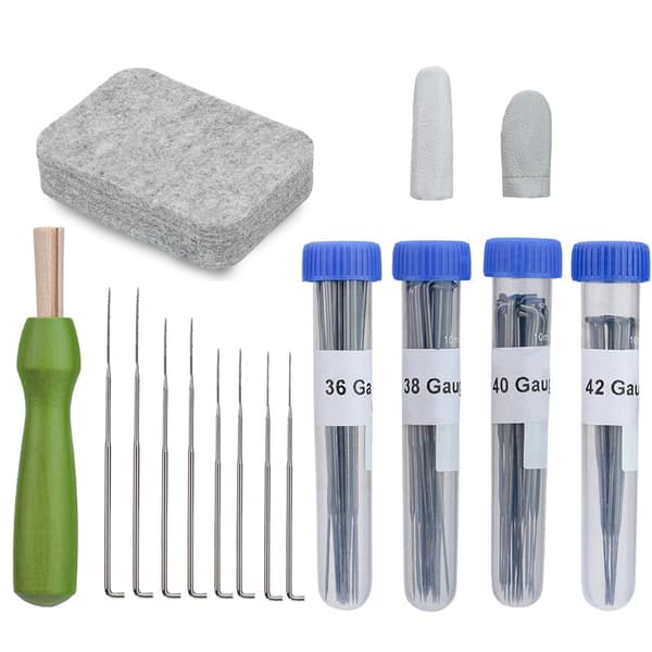Needle Felting Kit for Beginners with Felt Needle Set