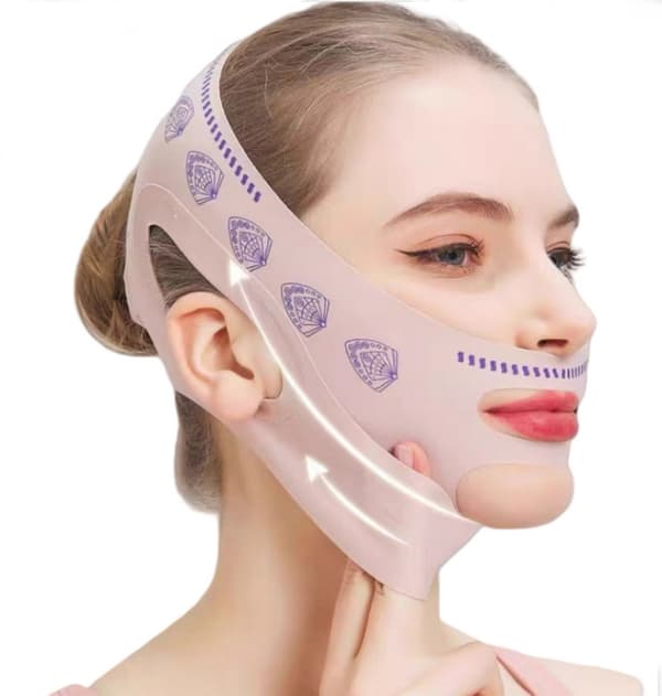 Ansiktsløftmaske for søvn Beige