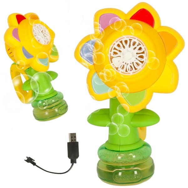 Blomsterboblemaskin - Oppladbar