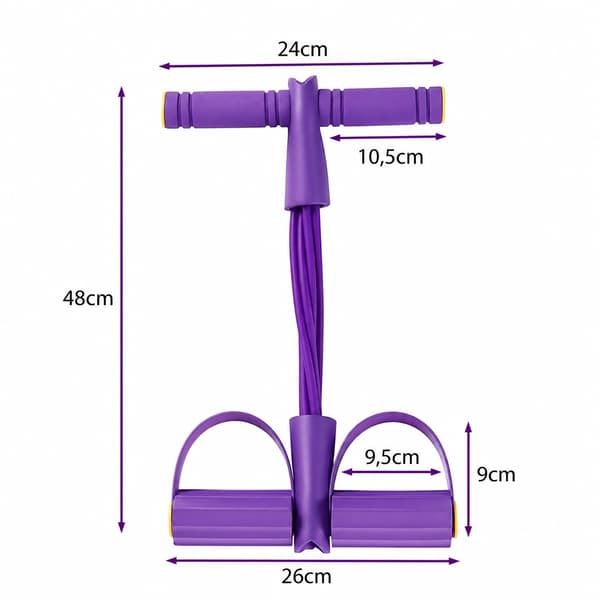 Expander with footrest - Exercise band
