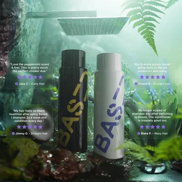 Based Body Works Shampoo & Conditioner Sæt