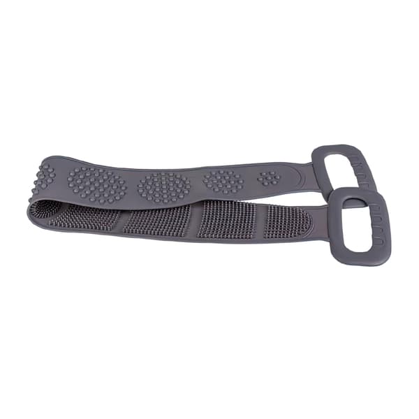 Silikonryggskrubber med håndtak