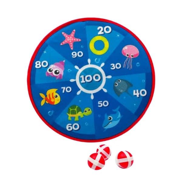 Dartskive med velcro - Dart / Pilebræt - Havdyr