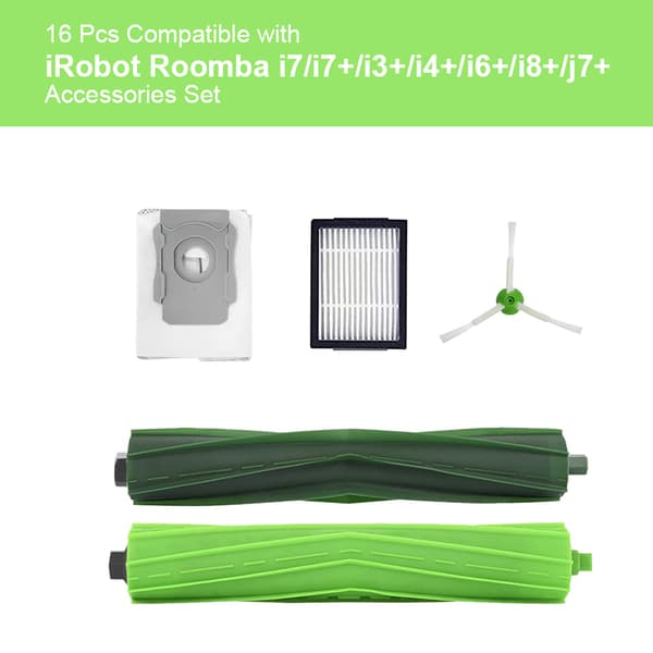Accessories iRobot Roomba i7/i7+/i3+/i4+/i6+/i8+/j7+ 16 parts