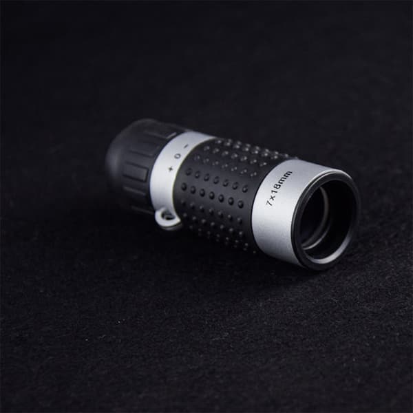 7x18 Monocular Telescope with Rangefinder - Compact & Portable for Golf & Outdoor Use