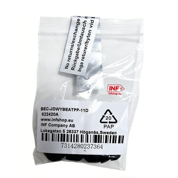 Øreputer for hodetelefoner 4 par Black Beats Powerbeats Pro/Powerbeats 34