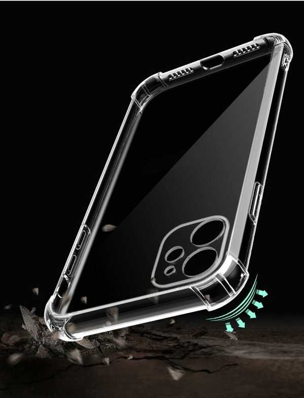 iPhone 12 Mini -kuori, TPU, läpinäkyvä