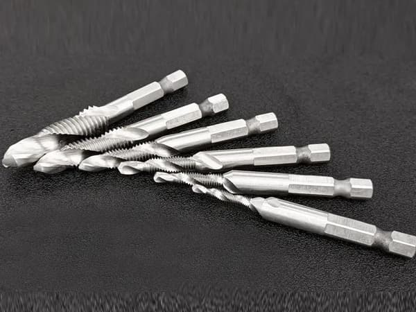 Tap and Drill Bit Set M3-M10 - HSS Drill and Tap 6-pack