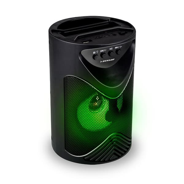 Dunlop Bluetooth-kaiutin FM-radiolla ja puhelintelineellä