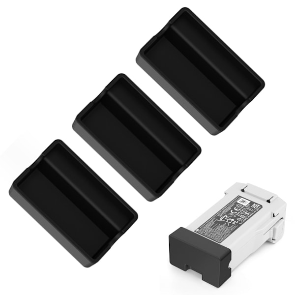 Mini 4/3 Pro Batterilucka Dammsäker Silikon Laddningsport Skyddsskydd för DJI Mini 3/4 Pro Drönare Tillbehör