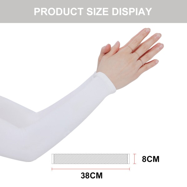 Arm Sleeves för män - Tatuering Cover Up - Kylning Sports Sleeve för Basketboll Golf Fotboll