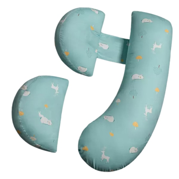 Maternitykudde U-formad gravidkudde sidosovarekudde - Munchkin Blue Bear Dual Function Pillow