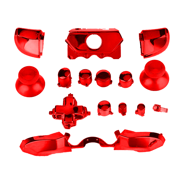 Komplett knappar kit för Xbox One/Elite Controller (3,5 mm port) med handtagsskal knapp RBLB siamesisk knapp