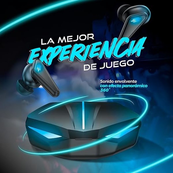 Gamer-hörlurar Trådlösa hörlurar TWS In-Ear Bluetooth 5.1