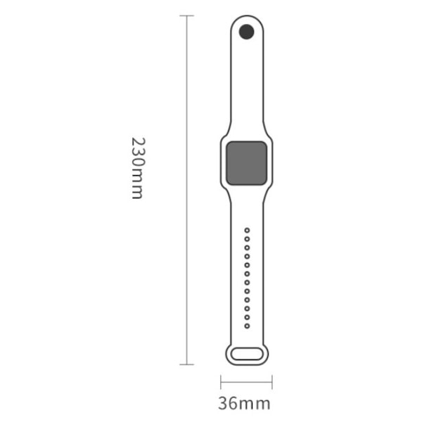 Gul avvisande armband läckagefri långvarig mångsidig säker anti-bitande avvisande handledsband för barn utomhus