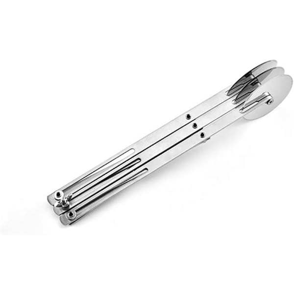 Degdelare kakdelare, rostfritt stål 7 hjul justerbart deg hjul, multifunktionell rostfritt stål degdelare skärhjul pizzaskärare 3